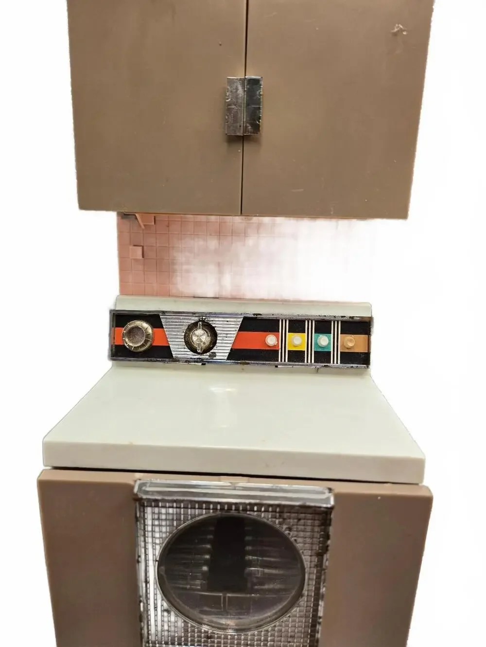 Vtg Barbie Deluxe Reading Toy Dishwasher, Dream Kitchen